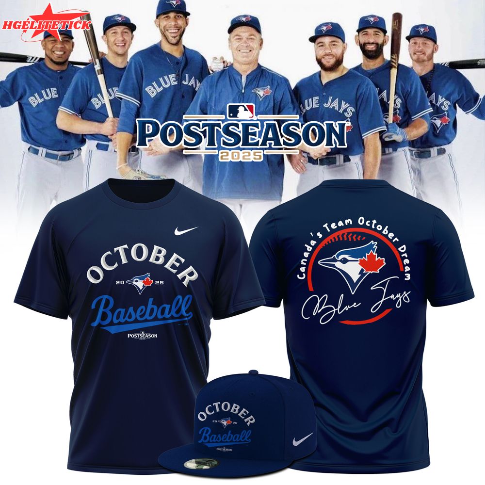 Toronto Blue Jays 2025 MLB Postseason Authentic Collection T-Shirt Toronto Blue Jays 2025 MLB Postseason Authentic Collection T-Shirt