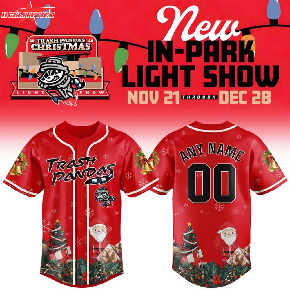 Trash Pandas 2025 Christmas Light Night Jerseys Trash Pandas 2025 Christmas Light Night Jerseys