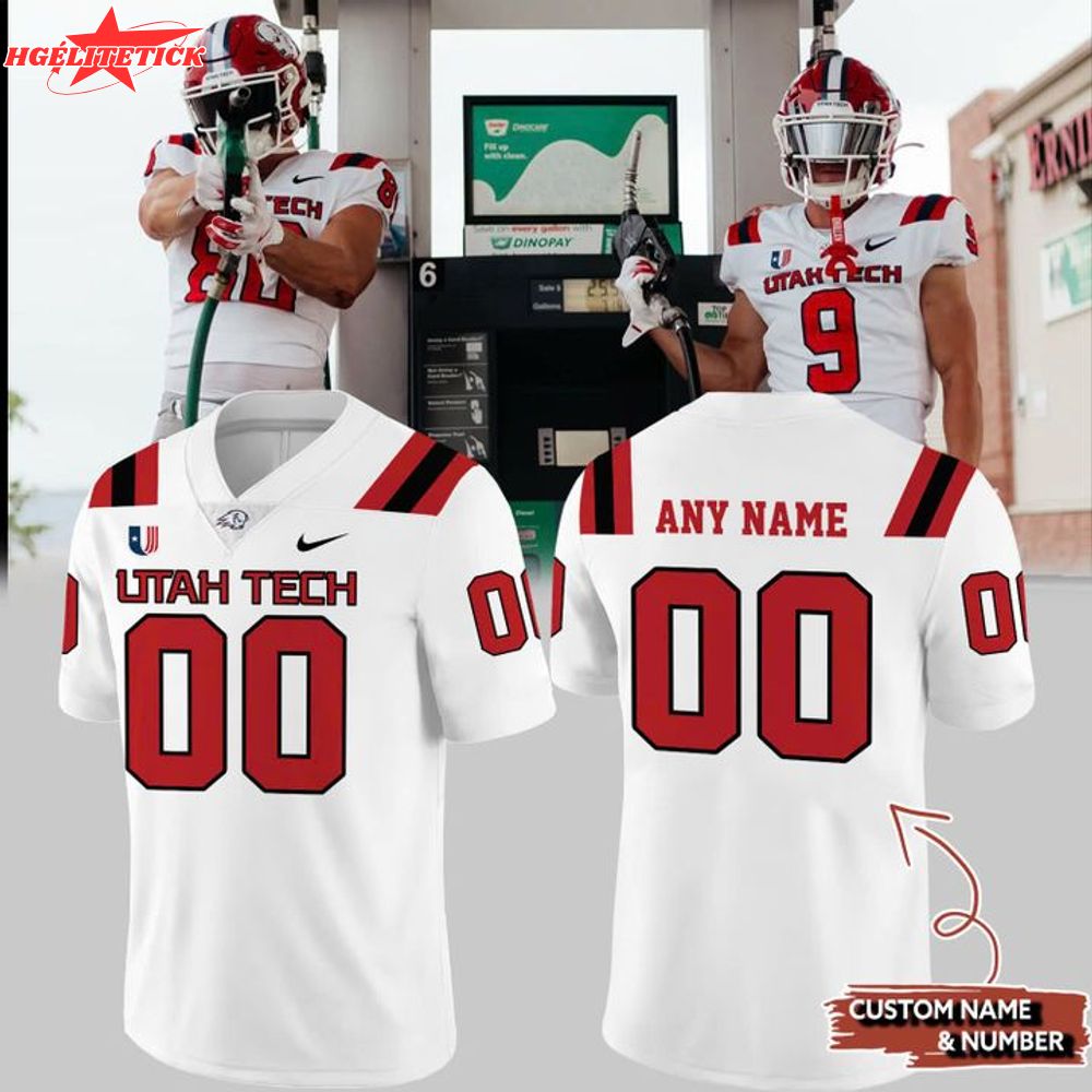 Utah Tech Football Classic Gameday Uniform Custom Jersey - Special Edition Utah Tech Football Classic Gameday Uniform Custom Jersey - Special Edition