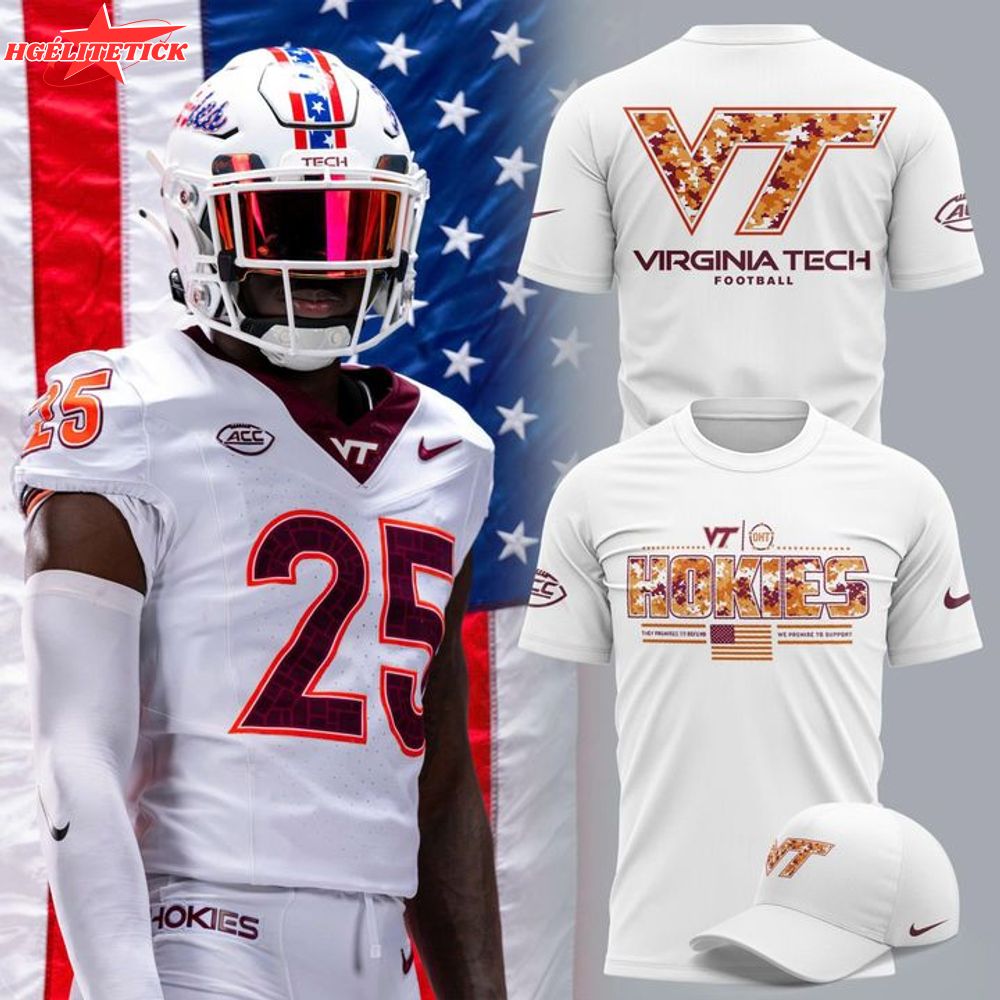Virginia Tech Football 2025 Military Appreciation Night T-shirt Virginia Tech Football 2025 Military Appreciation Night T-shirt