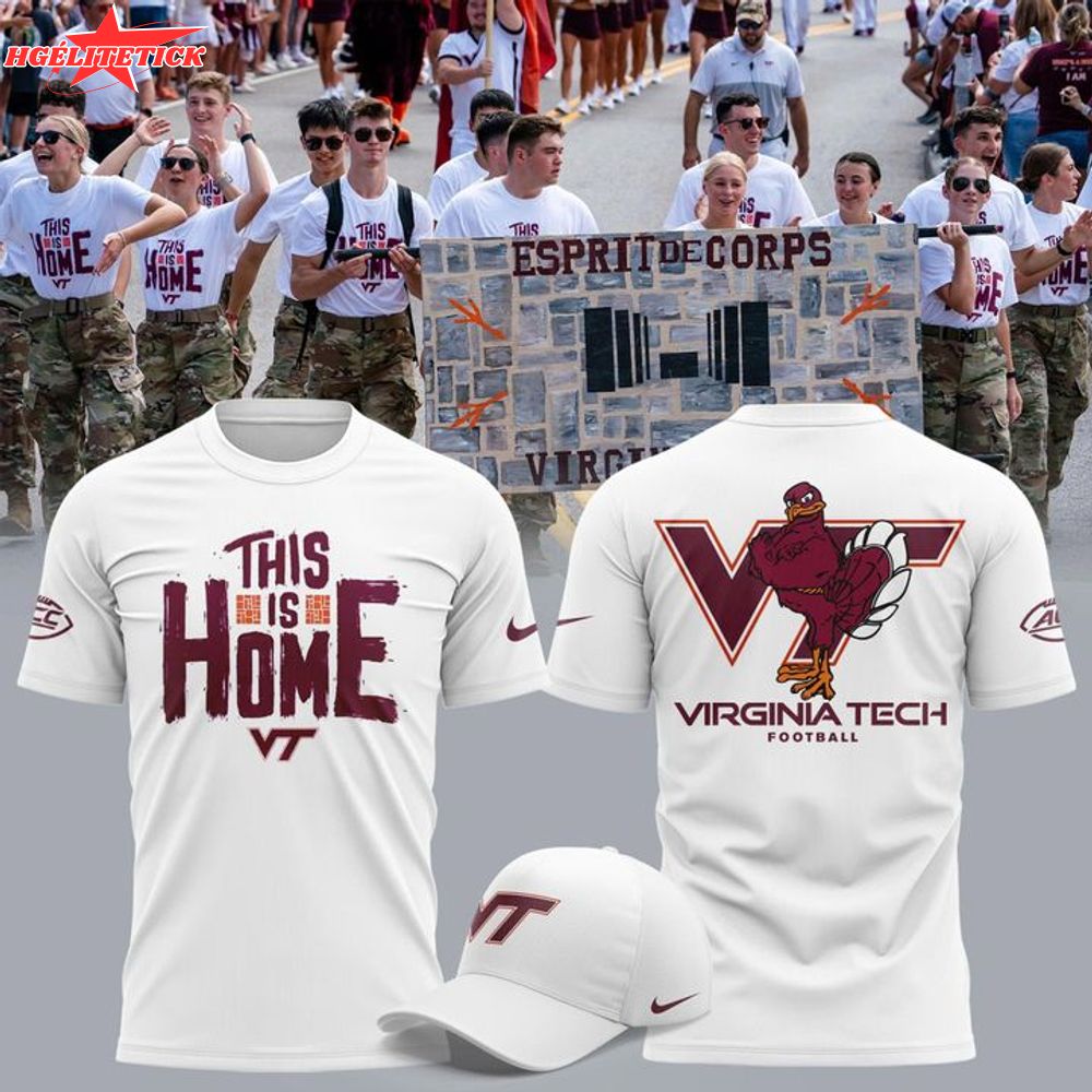 Virginia Tech Football "This is Home" Salute to Service T-shirt Virginia Tech Football "This is Home" Salute to Service T-shirt
