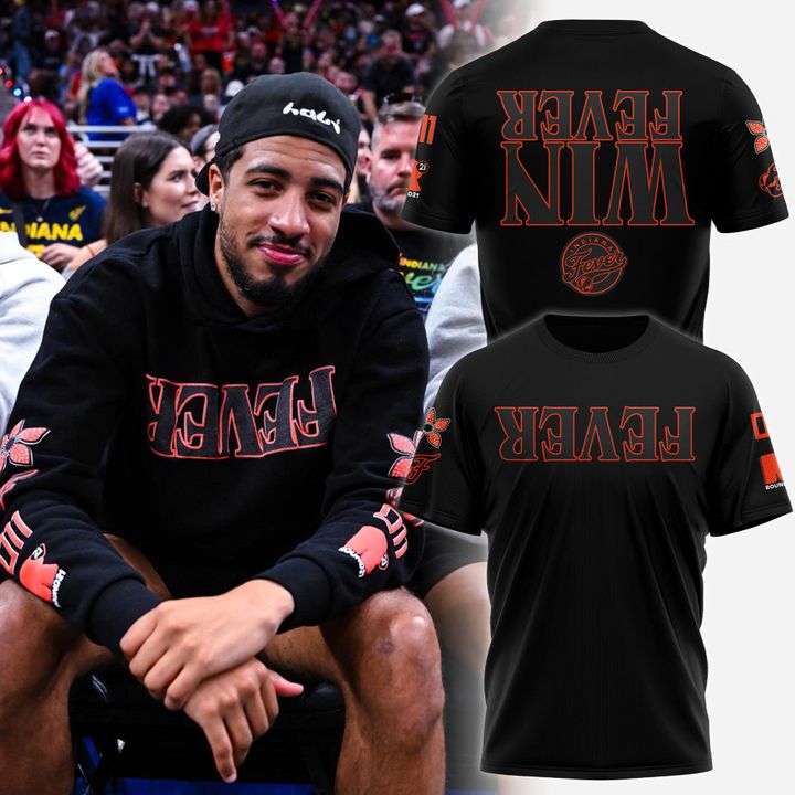 Limited Edition Indiana Fever Black T-shirt Limited Edition Indiana Fever Black T-shirt