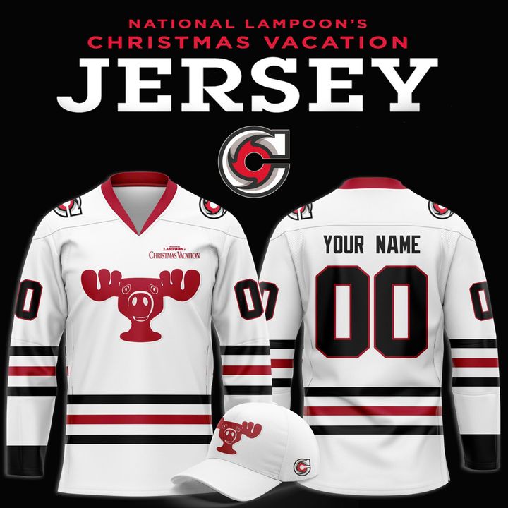 Cincinnati Cyclones National Lampoon's Christmas Vacation Jersey 2025 Cincinnati Cyclones National Lampoon's Christmas Vacation Jersey 2025