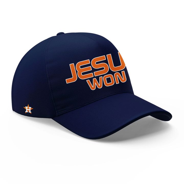 Houston Astros "Jesus Won" T-shirt - Limited Edition Houston Astros "Jesus Won" T-shirt - Limited Edition