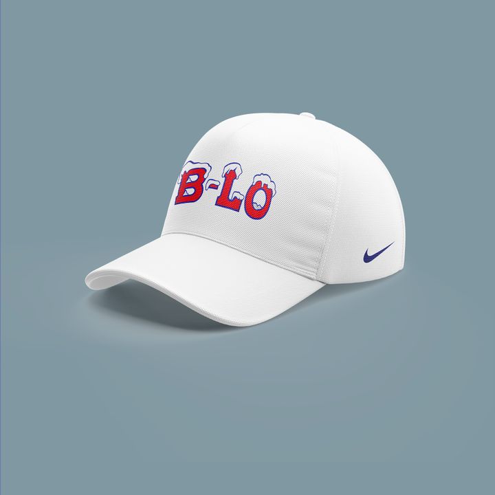 Buffalo Bills NFL Rivalries "B-LO" 2025-2026 T-Shirt (White) Buffalo Bills NFL Rivalries "B-LO" 2025-2026 T-Shirt (White)