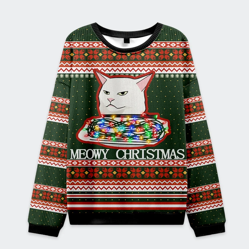 Stop Eating The Tinsel Cat Couple Christmas Ugly Sweat Stop Eating The Tinsel Cat Couple Christmas Ugly Sweat