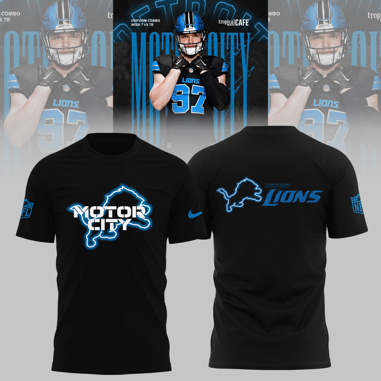 Detroit Lions – “We will never forget” 2025 Limited Edition Shirt Detroit Lions – “We will never forget” 2025 Limited Edition Shirt