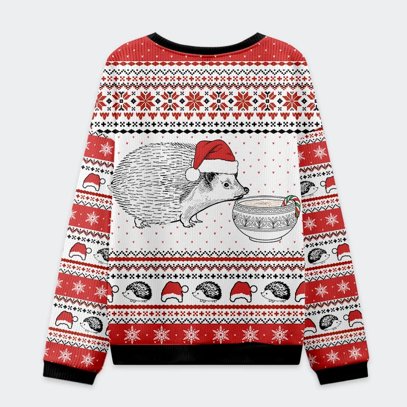 Hedgehog Rejection Christmas Ugly Sweat Hedgehog Rejection Christmas Ugly Sweat
