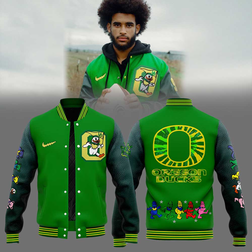 Oregon Grateful Ducks Collection Jacket Oregon Grateful Ducks Collection Jacket