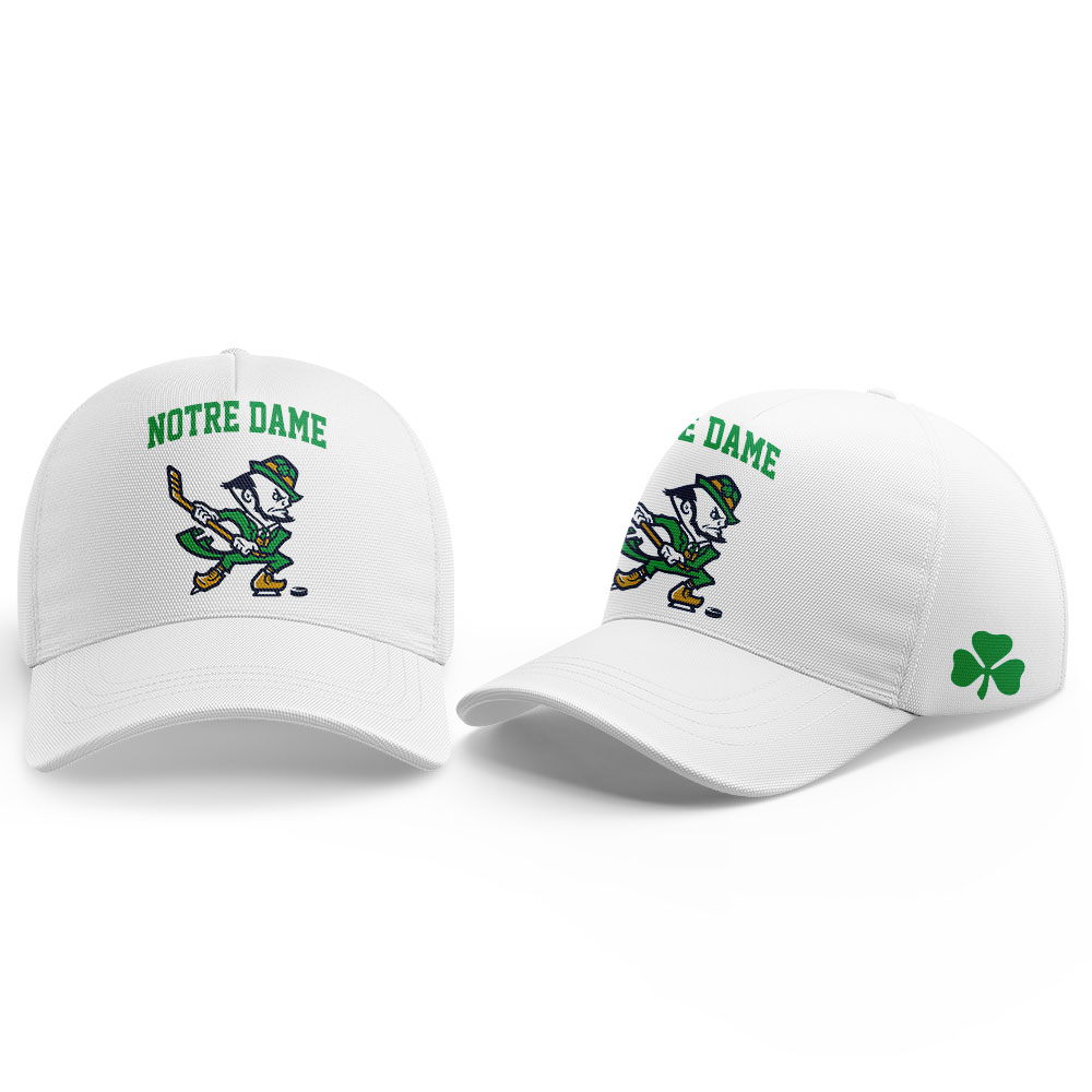 Notre Dame Fighting Irish Leprechaun Hockey 2025 Hoodie Notre Dame Fighting Irish Leprechaun Hockey 2025 Hoodie