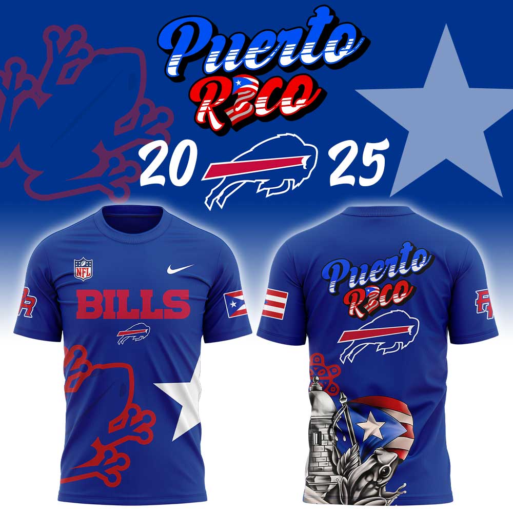 B Bills Puerto Rico Heritage Limited Combo Shirt B Bills Puerto Rico Heritage Limited Combo Shirt