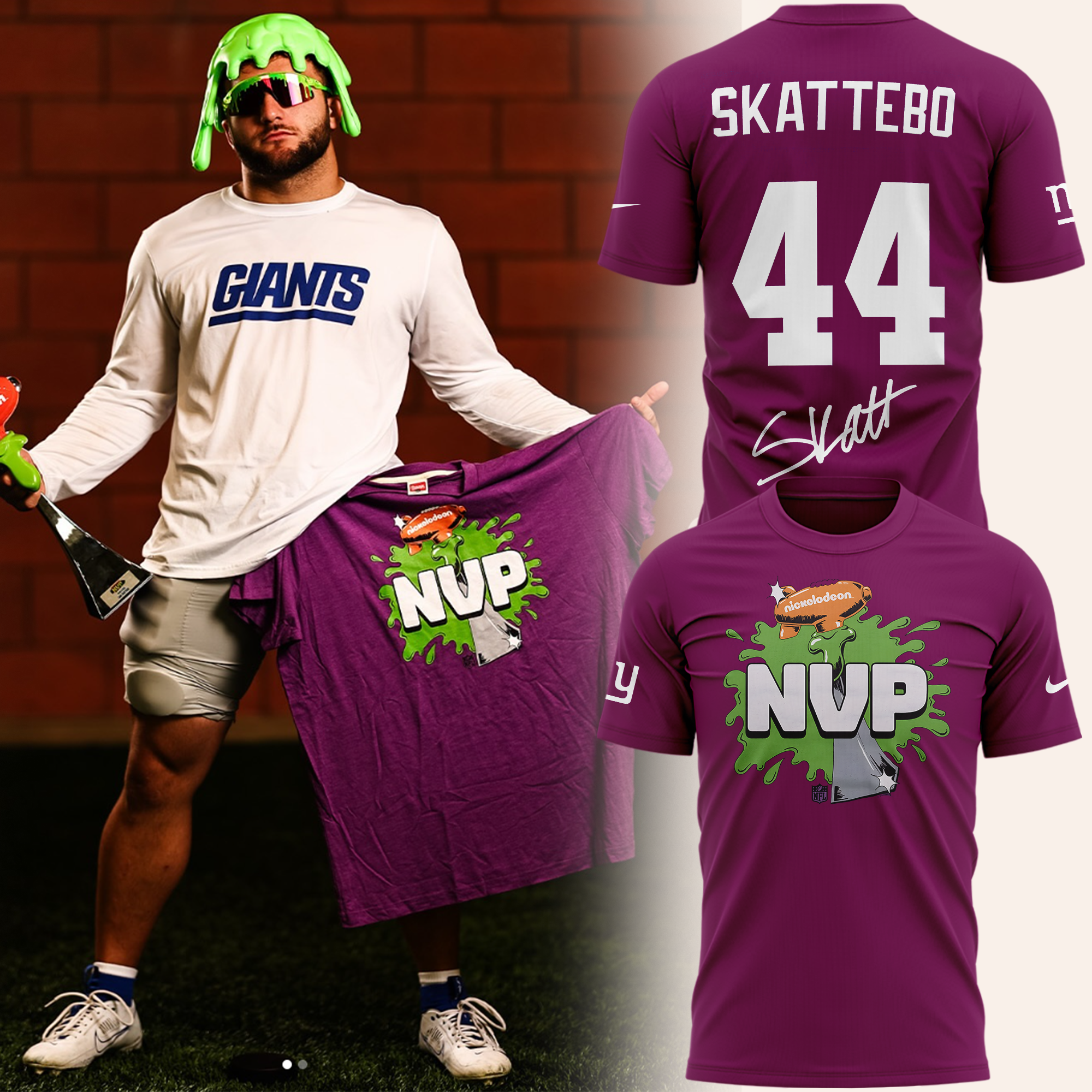 Exclusive Version New York Giants NVP Tshirt 2025 Exclusive Version New York Giants NVP Tshirt 2025