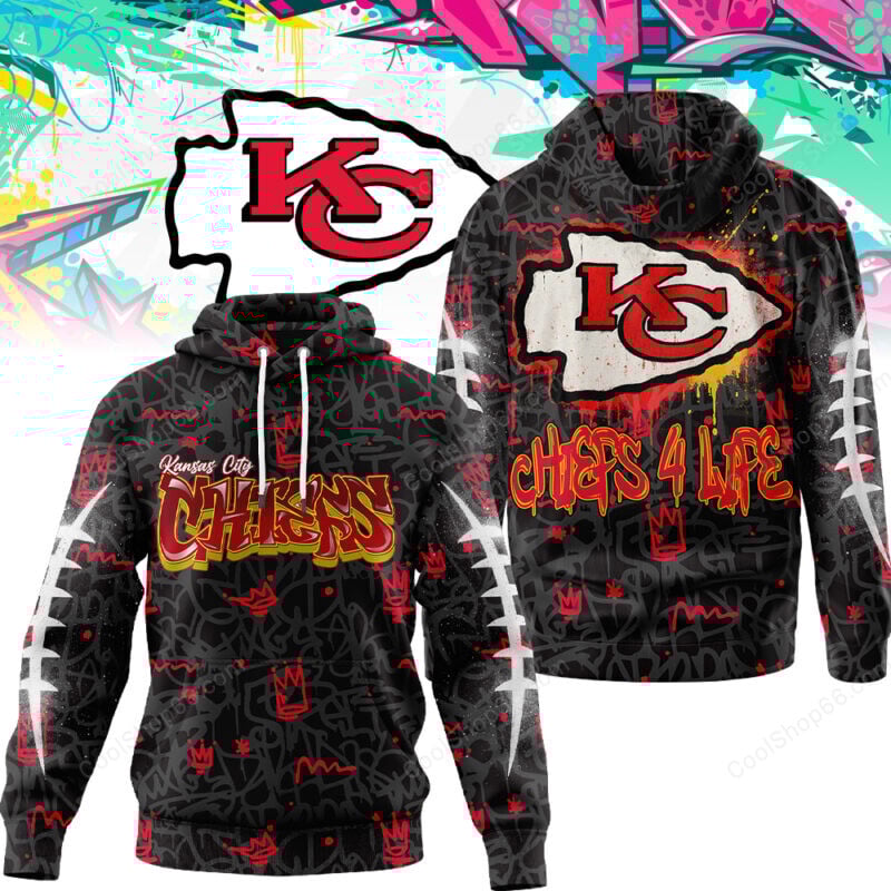 Kansas City Chiefs Graffiti For Life Design Shirts Kansas City Chiefs Graffiti For Life Design Shirts