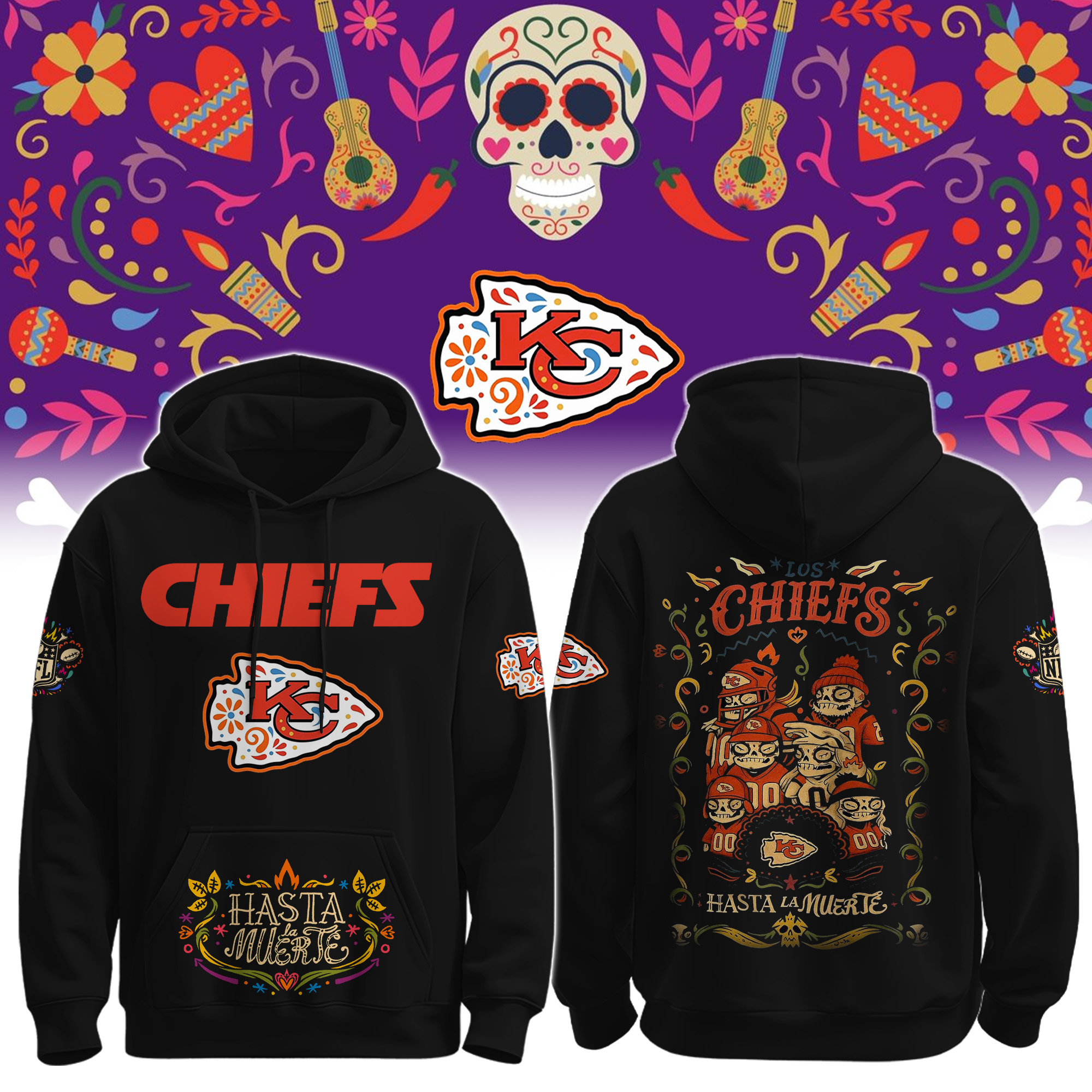 KCC x HASTA LA MUERTE Hoodie 2025 KCC x HASTA LA MUERTE Hoodie 2025