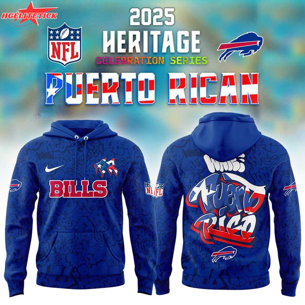 B.Bills Puerto Rico Heritage New Combo Hoodie B.Bills Puerto Rico Heritage New Combo Hoodie
