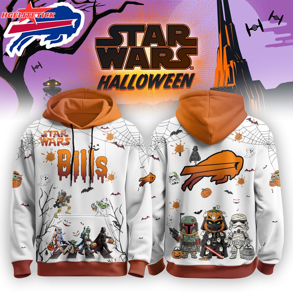 Buffalo Bills x StarWar Halloween 2025 Limited Edition-3D Unisex Hoodie Buffalo Bills x StarWar Halloween 2025 Limited Edition-3D Unisex Hoodie