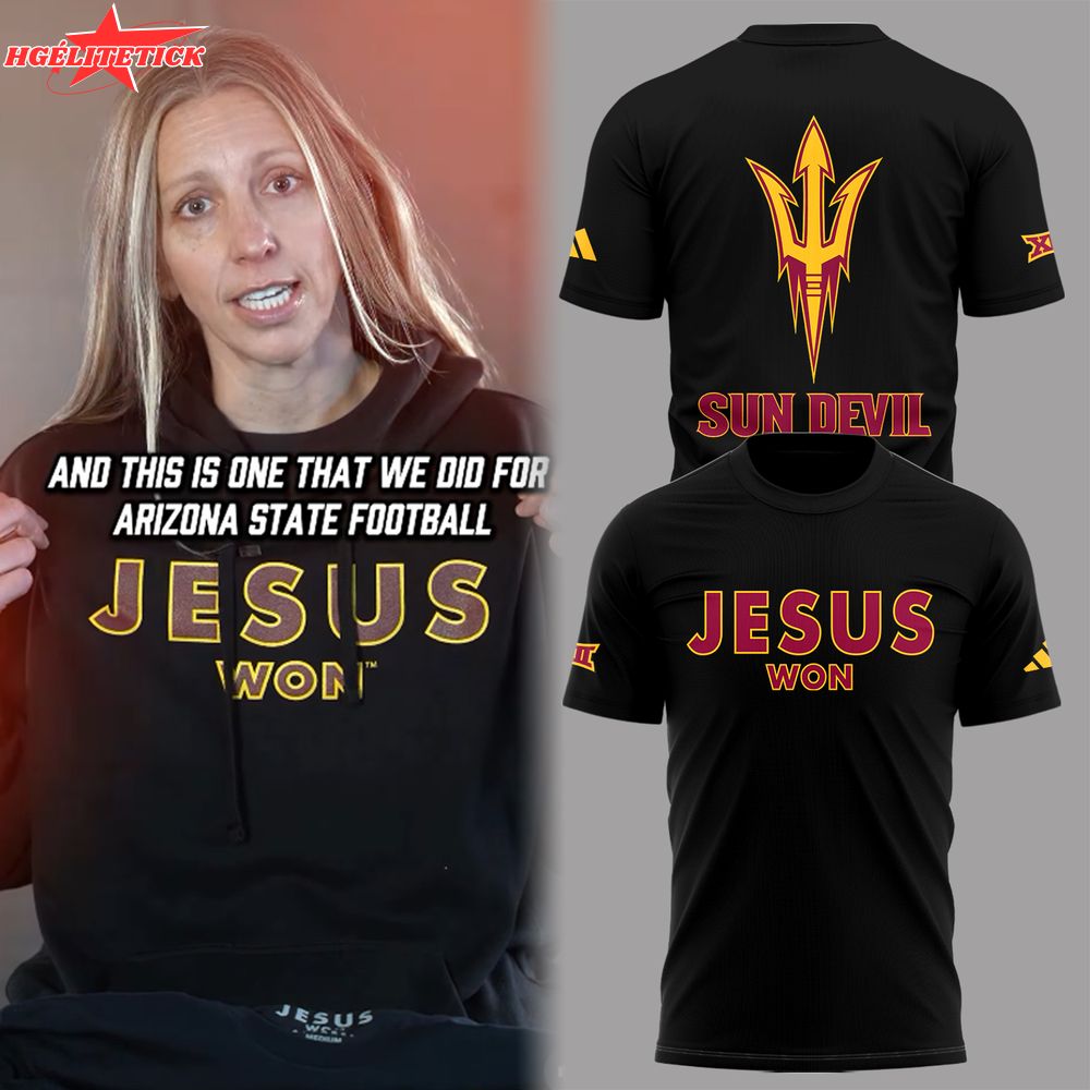 Limited Edition Arizona Jesus Won TShirt Limited Edition Arizona Jesus Won TShirt