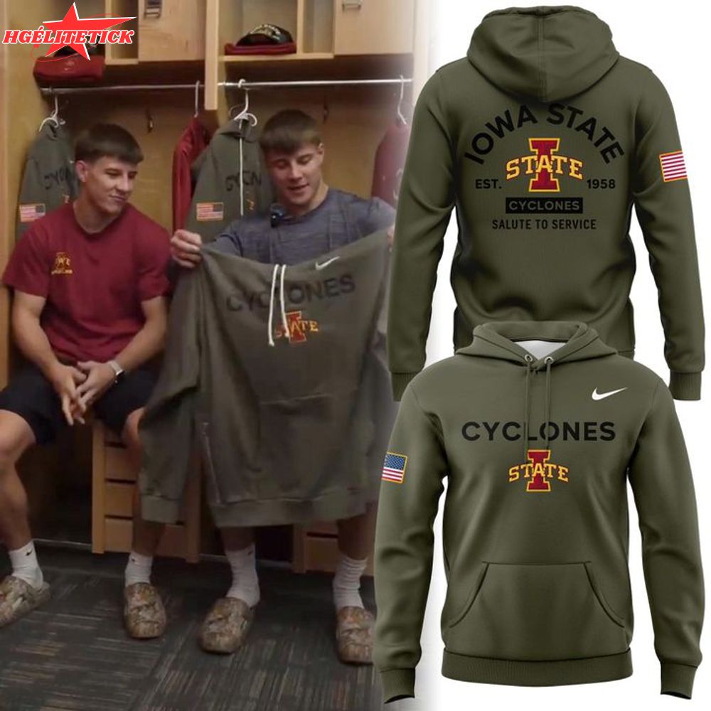 Limited Edition Veterans Day Hoodie From The Iowa State Wrestling Hoodie Limited Edition Veterans Day Hoodie From The Iowa State Wrestling Hoodie