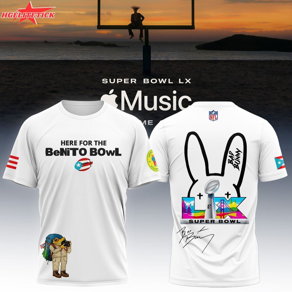 NFL x Bad Bunny Super Bowl Tshirt NFL x Bad Bunny Super Bowl Tshirt