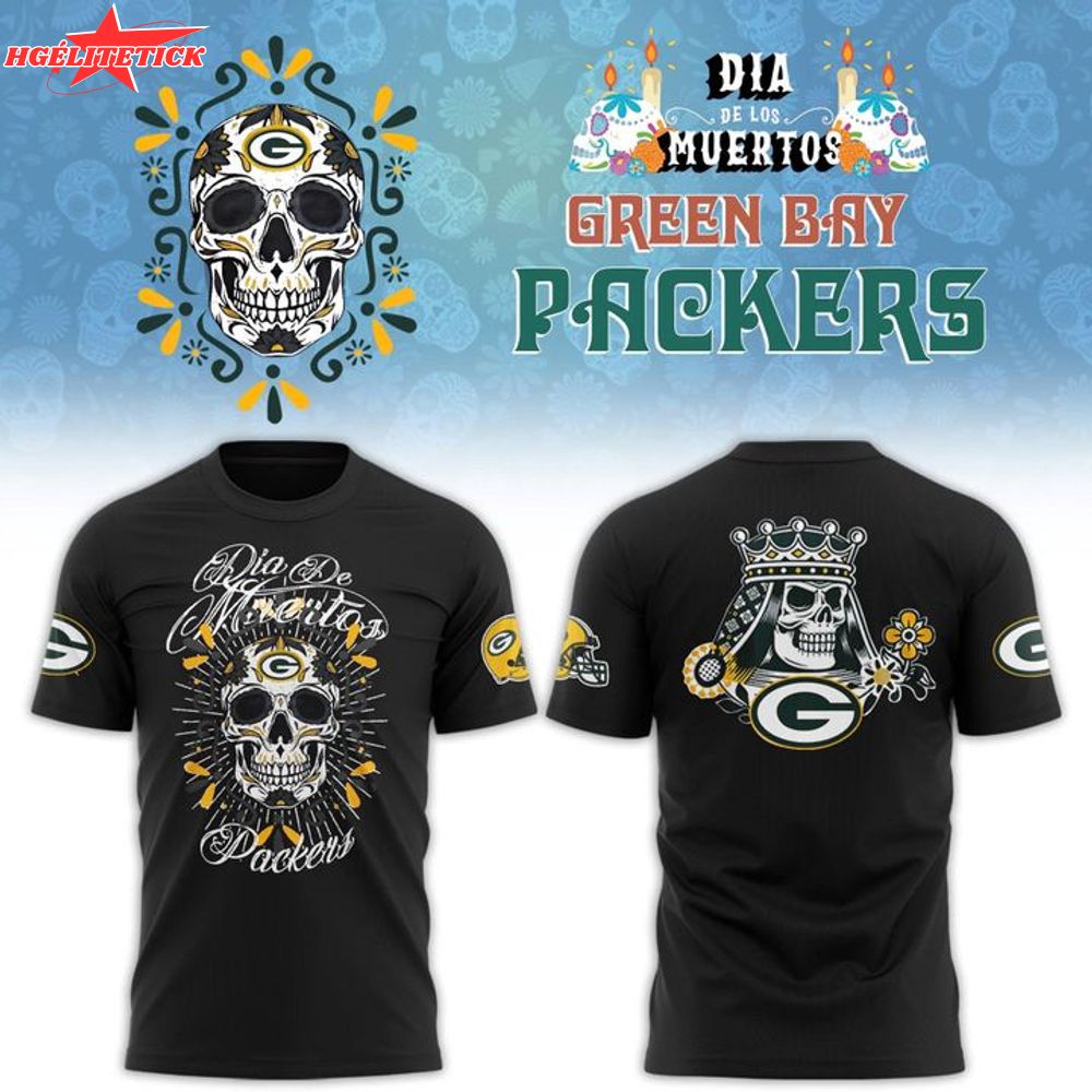 Packers Pro Standard Eternal Skull Washed T-Shirt Packers Pro Standard Eternal Skull Washed T-Shirt