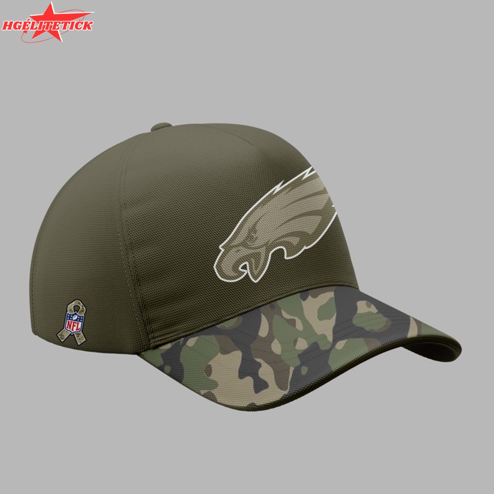 Philadelphia Eagles Nike Olive 2025 Salute to Service Sideline Standard Hoodie Philadelphia Eagles Nike Olive 2025 Salute to Service Sideline Standard Hoodie