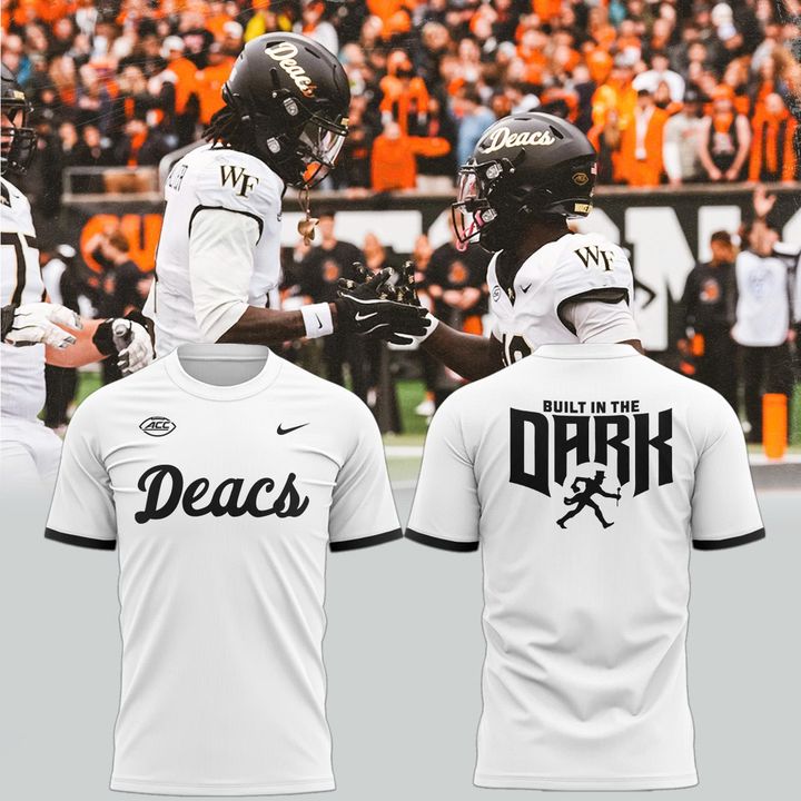 2025 Deacs Helmet Wordmark T-Shirt 2025 Deacs Helmet Wordmark T-Shirt
