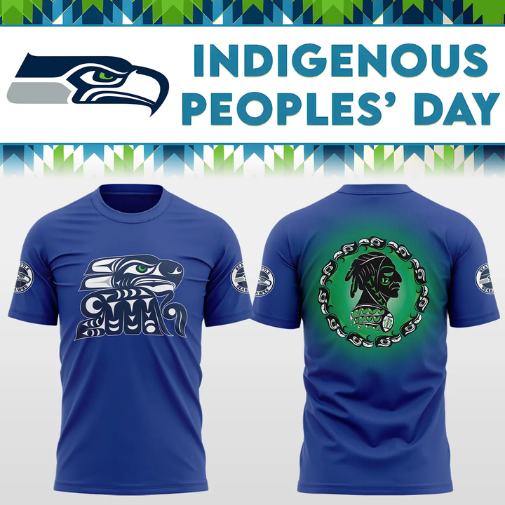 Seattle Seahawks Native American Heritage Night T-shirt Seattle Seahawks Native American Heritage Night T-shirt
