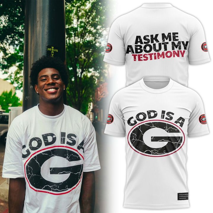Georgia Football "God Is A G" T-shirt Georgia Football "God Is A G" T-shirt