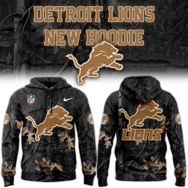 Detroit Lions New Camo 2025-2026 Hoodie Detroit Lions New Camo 2025-2026 Hoodie