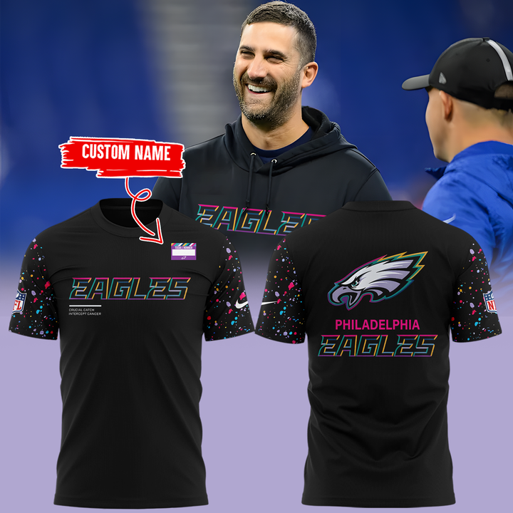 Limited Edition Philadelphia Eagles Crucial Catch Tshirt Limited Edition Philadelphia Eagles Crucial Catch Tshirt