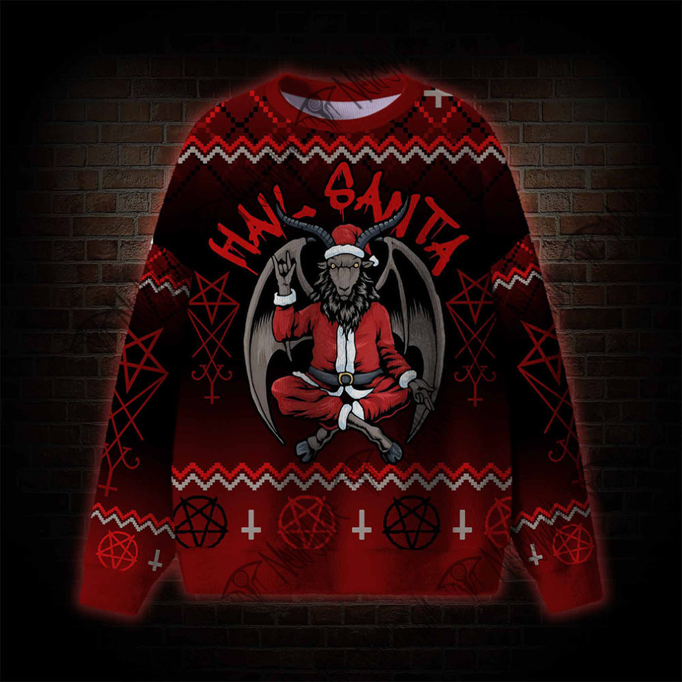 Hail Santa Ugly Sweat Hail Santa Ugly Sweat