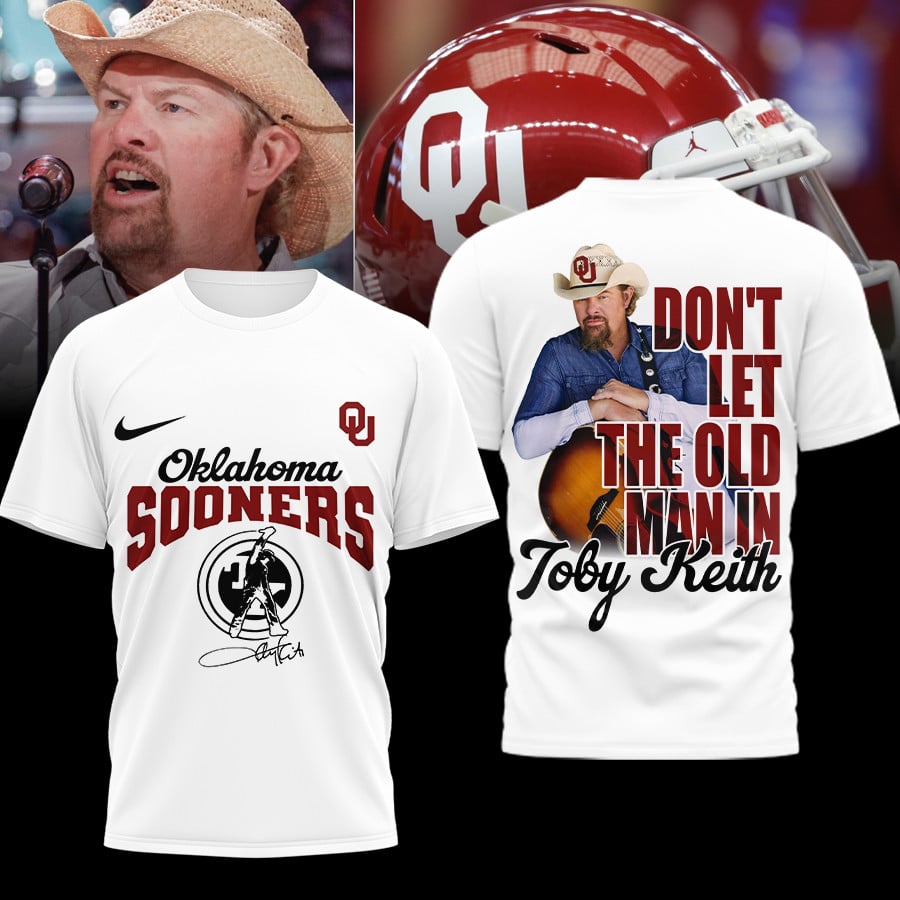 Premium NCAA Oklahoma Sooners x Toby Keith 3D Shirt Premium NCAA Oklahoma Sooners x Toby Keith 3D Shirt