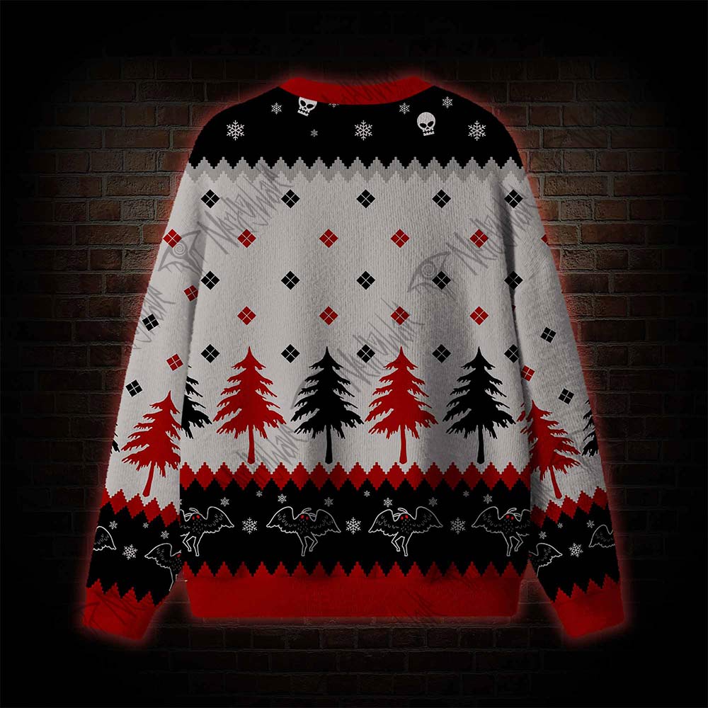 Mothman Don't Stop Believin' Ugly Sweatshirts Mothman Don't Stop Believin' Ugly Sweatshirts