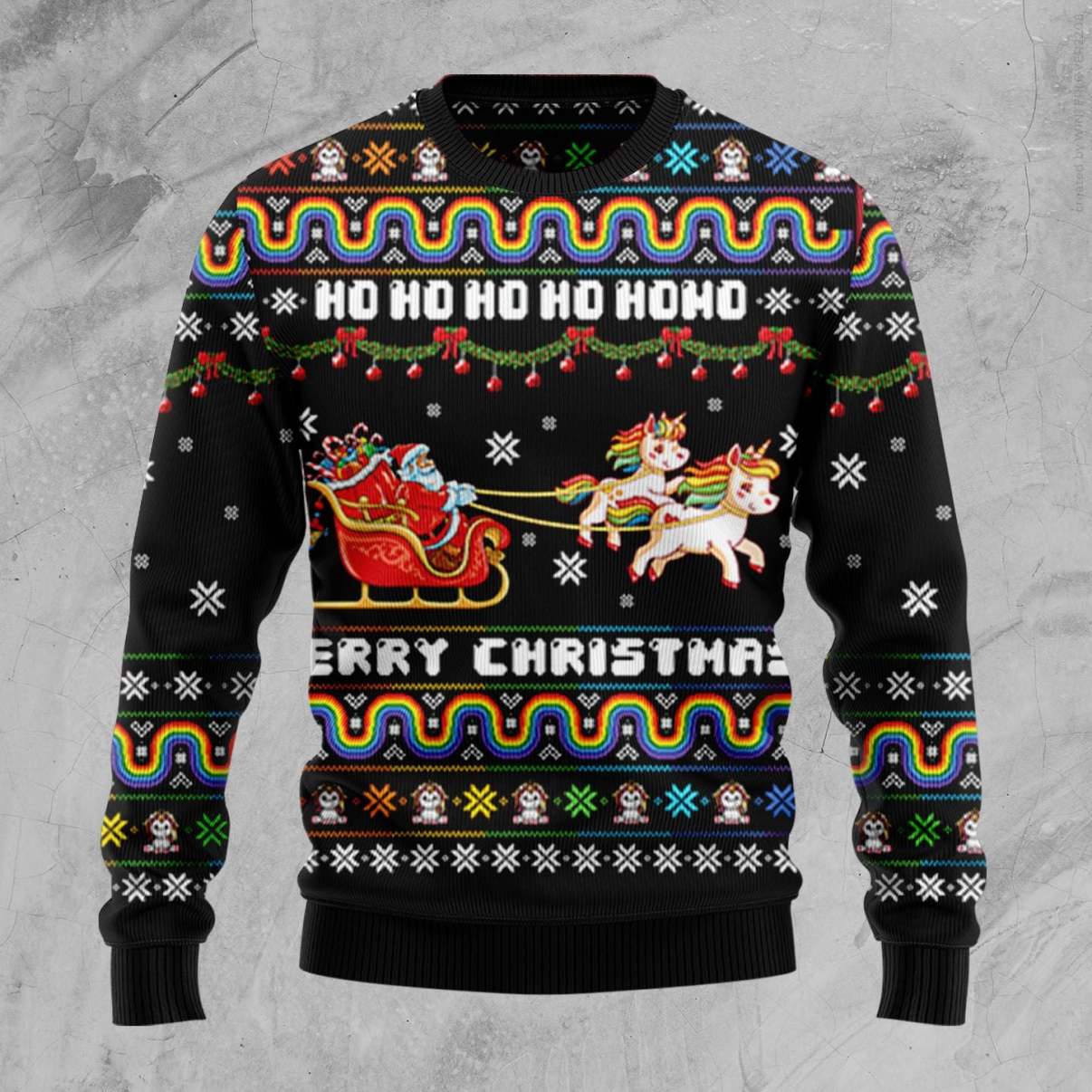 Unicorn Merry Christmas – Ugly Christmas Sweat Unicorn Merry Christmas – Ugly Christmas Sweat