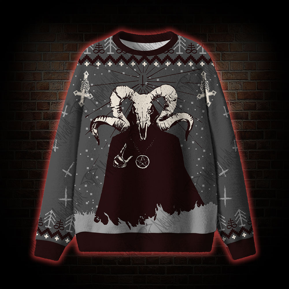 Baphomet Ugly Sweatshirts Baphomet Ugly Sweatshirts