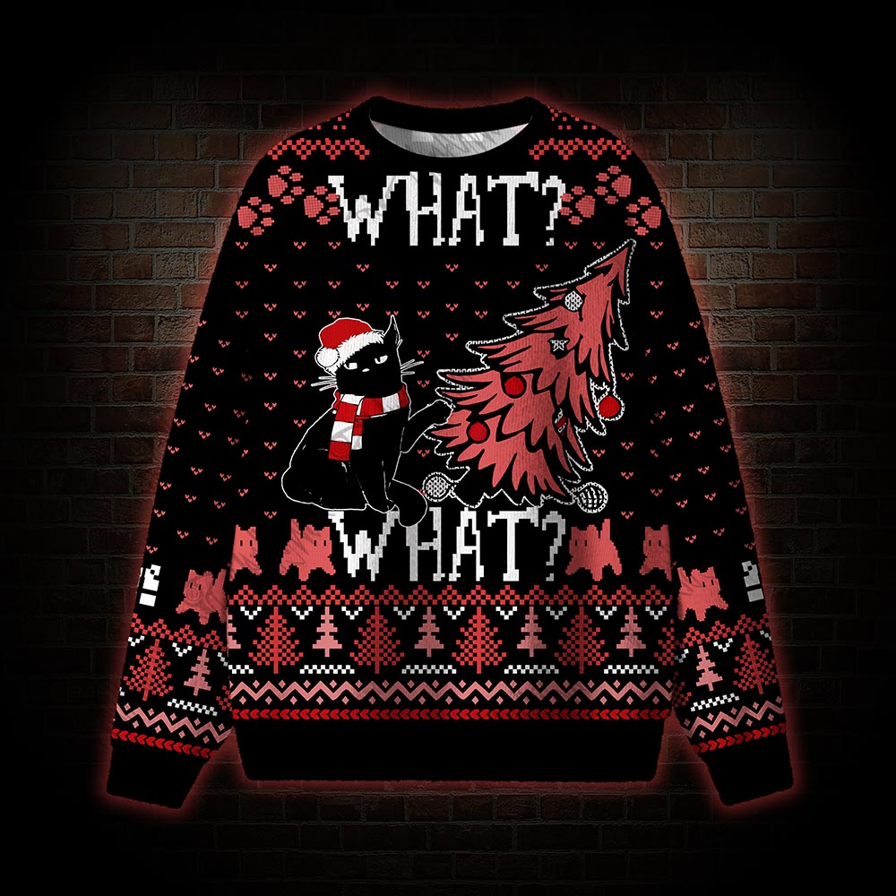 What? What? Ugly Sweatshirts What? What? Ugly Sweatshirts