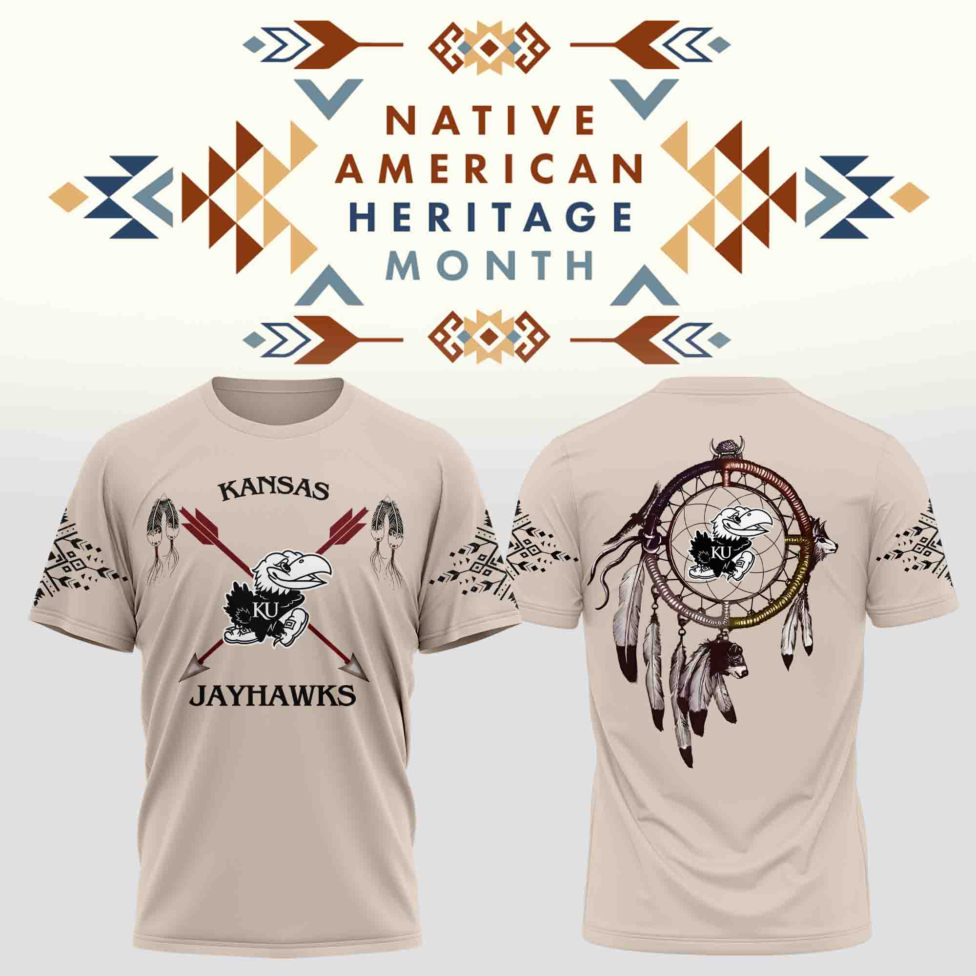 Kansas Jayhawks x Native American Heritage Month tee Kansas Jayhawks x Native American Heritage Month tee