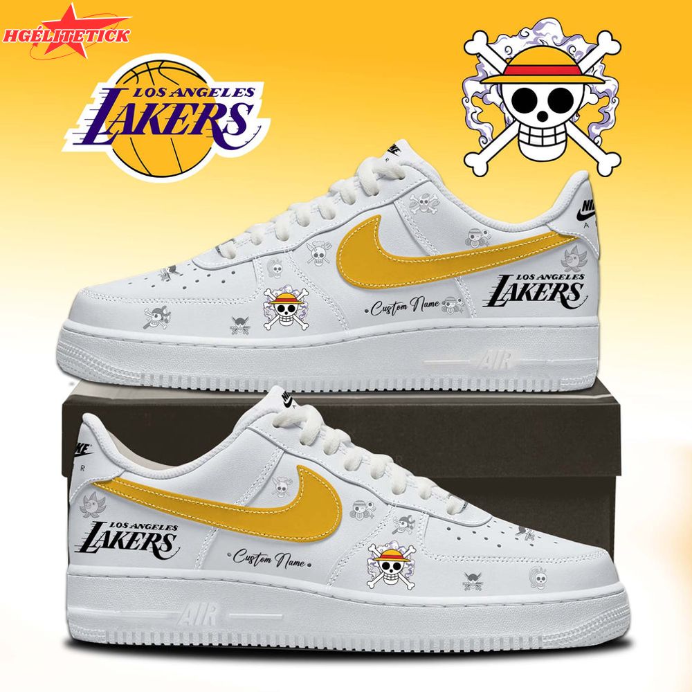 LA Lakers OnePiece Luffy x Lakers – AF1 LA Lakers OnePiece Luffy x Lakers – AF1