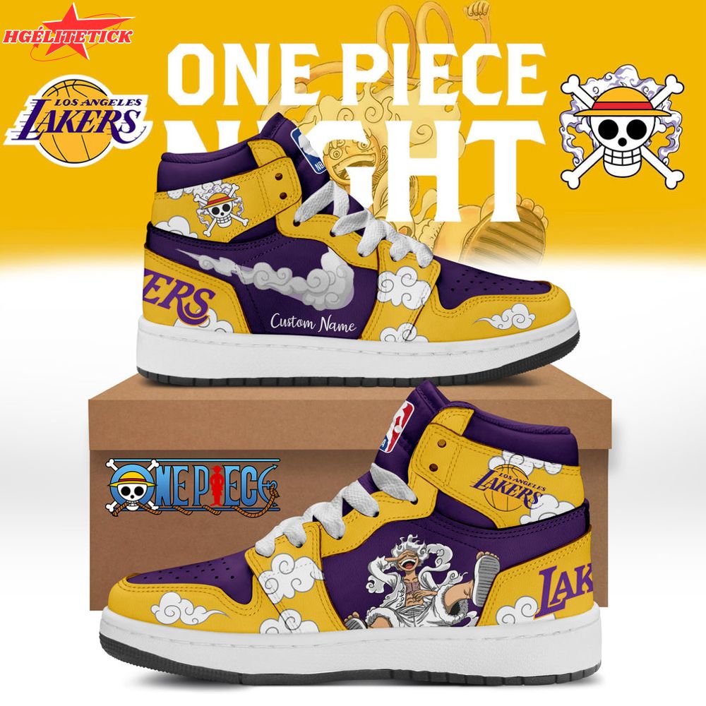 LA Lakers OnePiece Luffy x Lakers – Limited Edition JD1 LA Lakers OnePiece Luffy x Lakers – Limited Edition JD1
