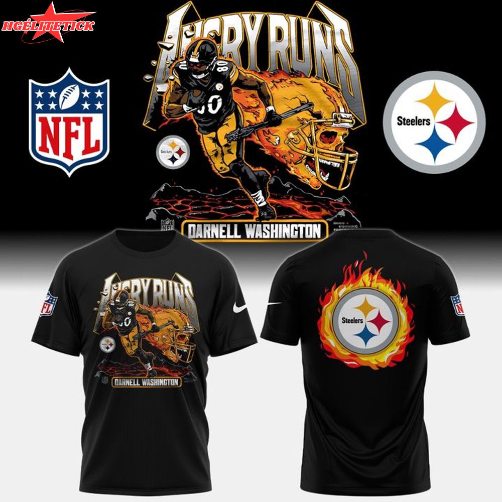 Limited Edition Pittsburgh Steelers x Angry Runs T-Shirt 2025 Limited Edition Pittsburgh Steelers x Angry Runs T-Shirt 2025