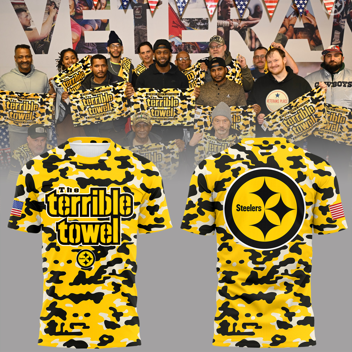 Limited Edition Veteran Camo Shirt Limited Edition Veteran Camo Shirt