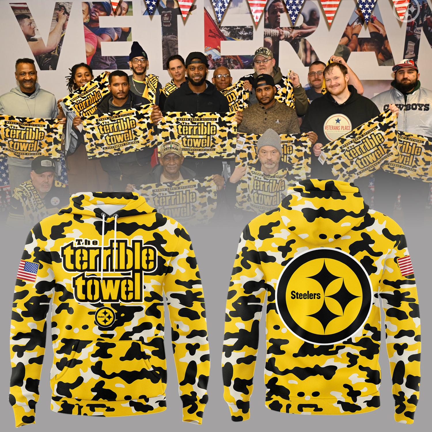 Limited Edition Veteran Camo Hoodie Limited Edition Veteran Camo Hoodie