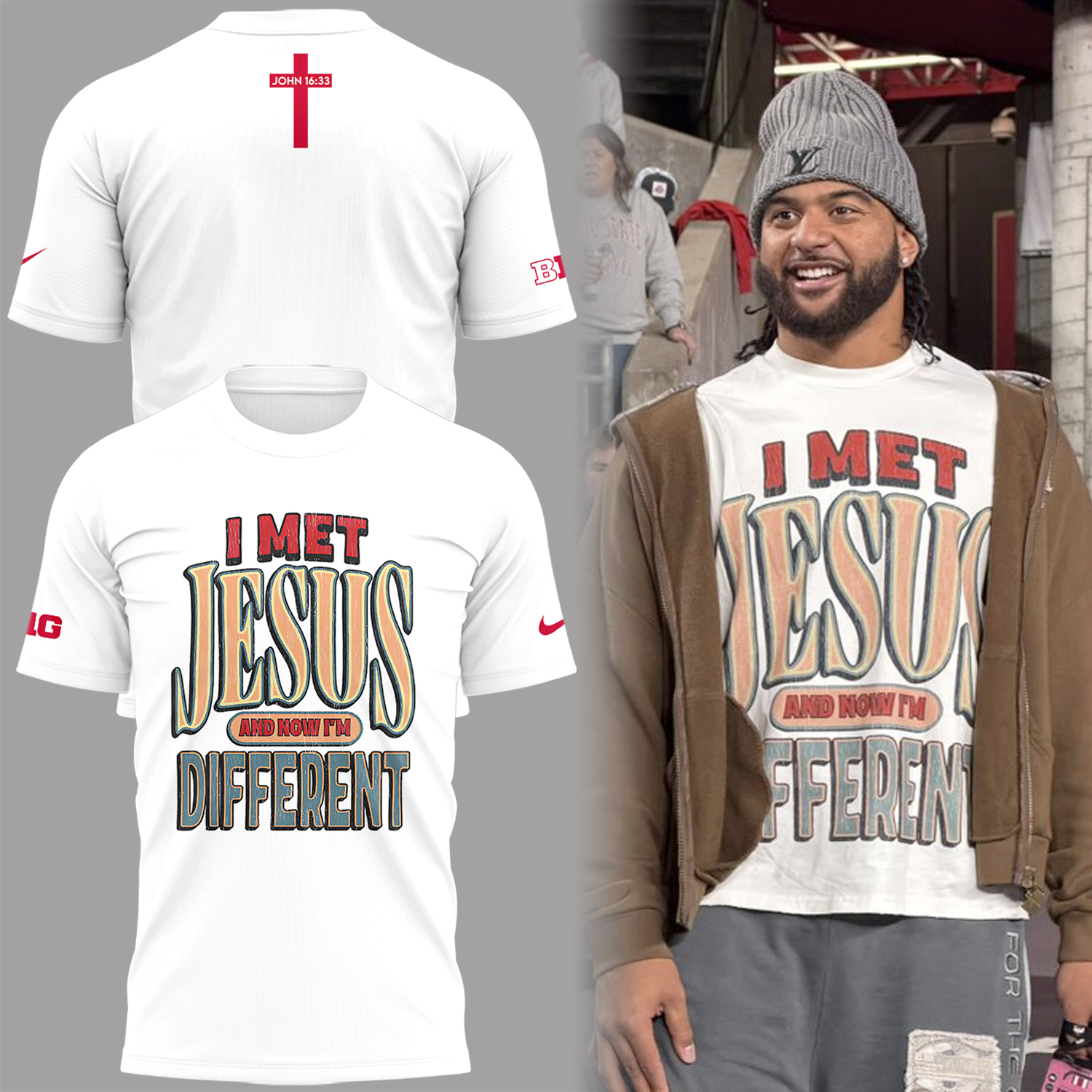 Limited Edition Ohio Jesus W Shirt Limited Edition Ohio Jesus W Shirt