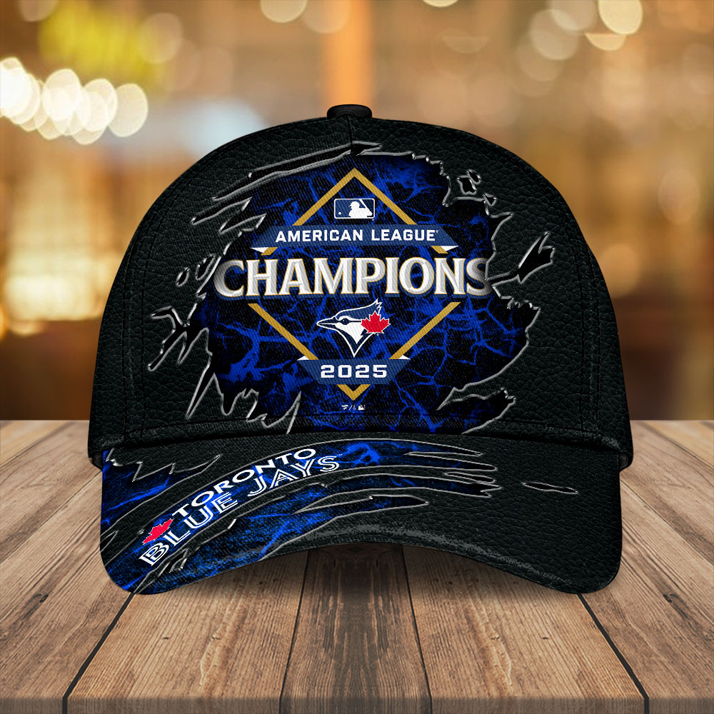 Toronto Blue Jays 2025 American League Champions Classic Cap Toronto Blue Jays 2025 American League Champions Classic Cap
