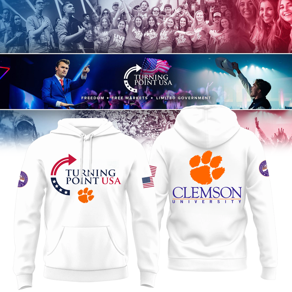 Clemson University x Turning Point USA Hoodie Clemson University x Turning Point USA Hoodie