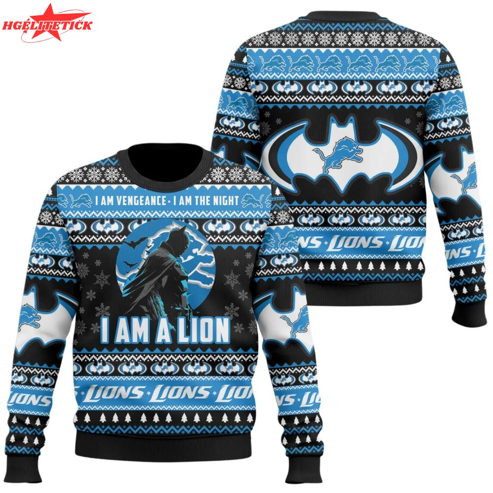 I Am A Lion Ugly Sweater I Am A Lion Ugly Sweater