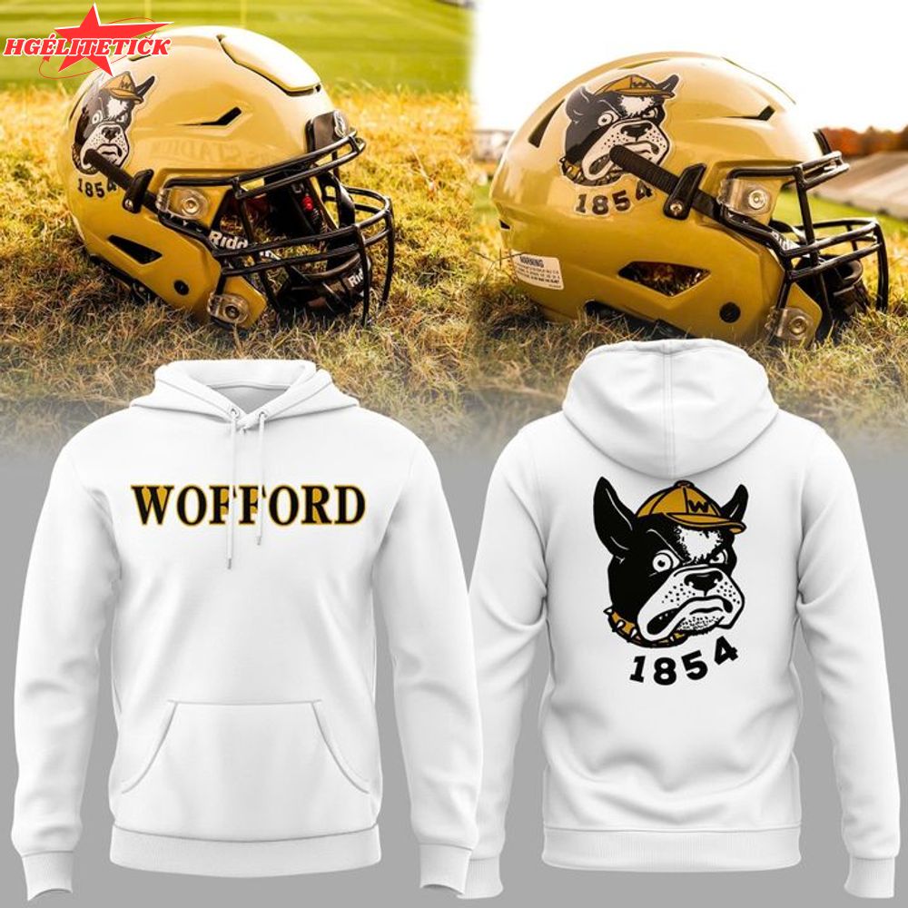 Special Vintage Wofford Football Hoodie Special Vintage Wofford Football Hoodie