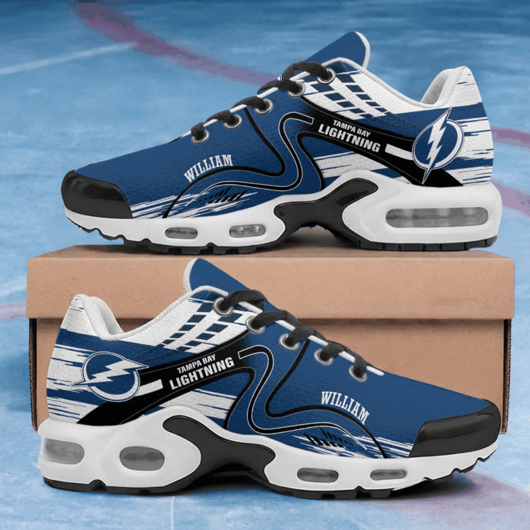 Tampa Bay Lightning Custom Air Max Shoes – Personalized Name Running Sneakers Tampa Bay Lightning Custom Air Max Shoes – Personalized Name Running Sneakers