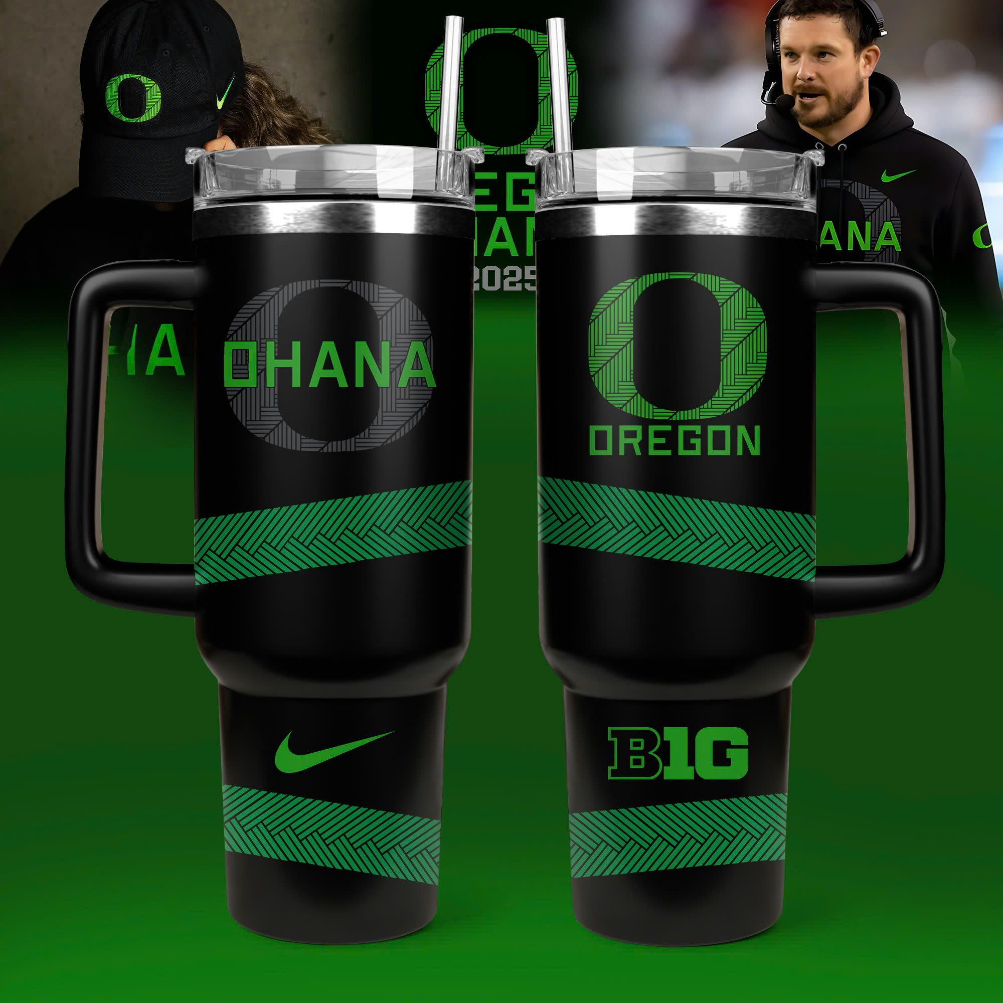 Oregon Ducks x Ohana Limited Edition 40oz Tumber Oregon Ducks x Ohana Limited Edition 40oz Tumber