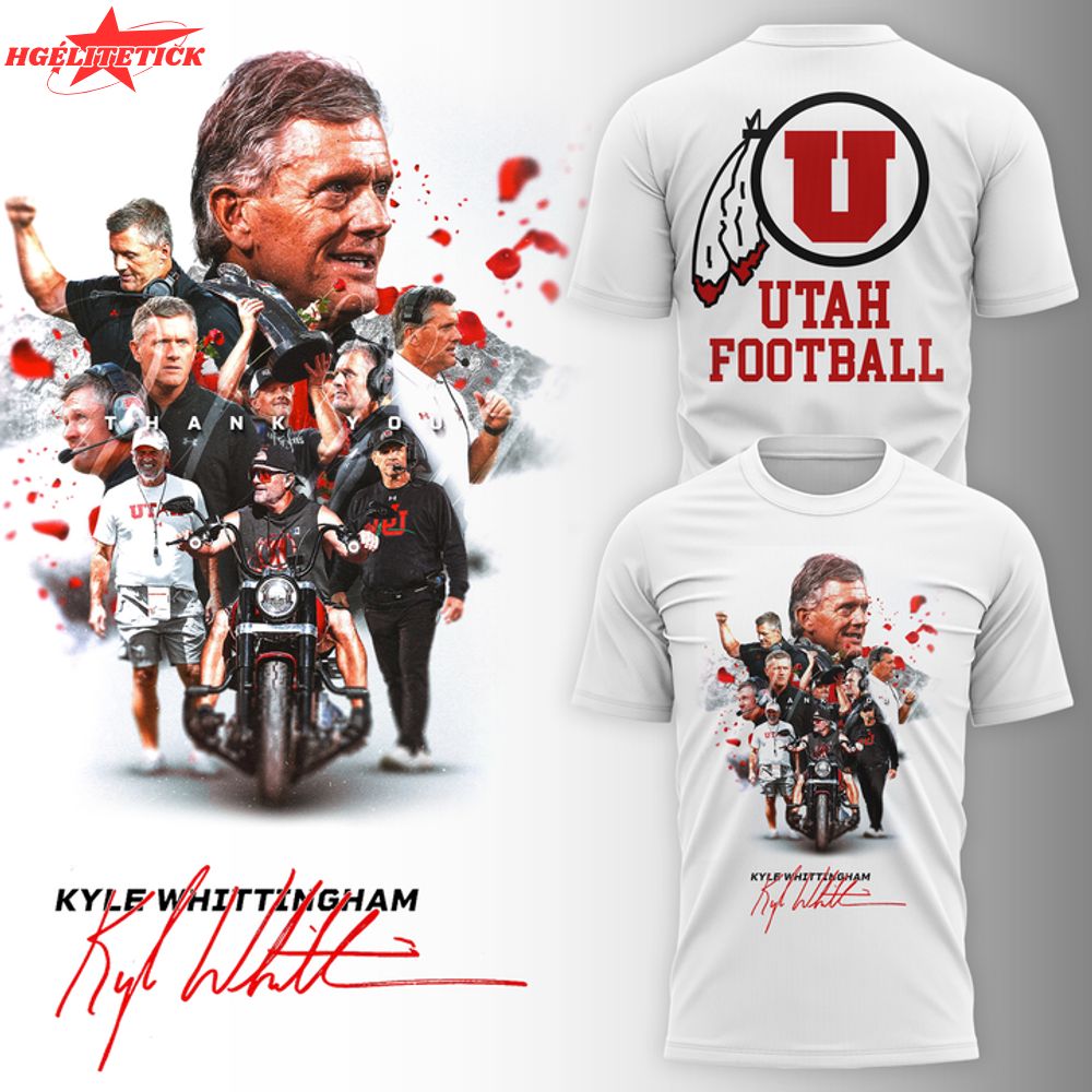 2025 Utah Football Kyle Whittingham T-Shirt 2025 Utah Football Kyle Whittingham T-Shirt